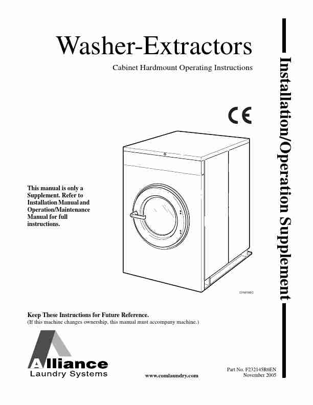 Alliance Laundry Systems WasherDryer CHM166C-page_pdf